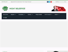 Tablet Screenshot of hozat.bel.tr